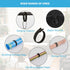 200 PCS Reusable Cable Ties with Hook and Loop, Adjustable 8 Inch Cable Management Straps for Organizing Home