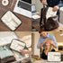 Milk Drinks Cord Organizer Travel Pouch Tech Electronic Accessories Case Funny Cable Storage Bag for Charger, SD Card