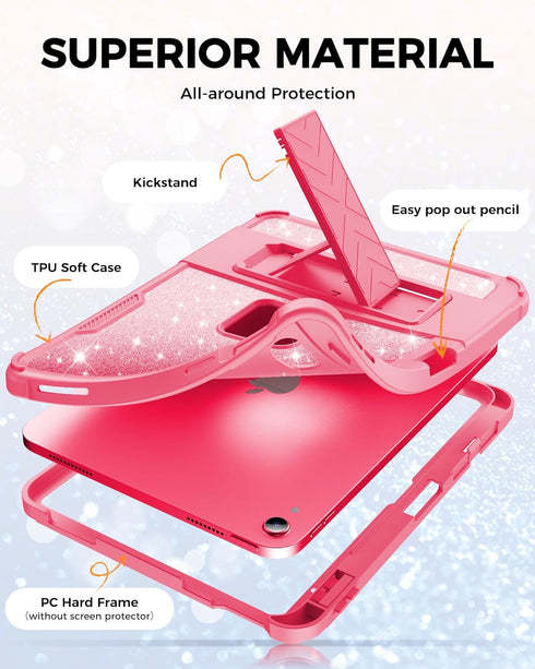 INFILAND A16 11 inch 11th 10th 10.9 Inch, Kids Case for iPad Generation,iPad Generation Case Heavy Duty Shockproof