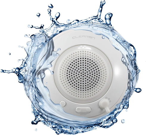 Wireless Floating Bluetooth Speaker, IPX7 Waterproof, Ideal for Pool & Shower with RGB Mood Illumination