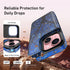 FUNMIKO 15 for iPhone Wallet Case with Card Holder, RFID-Blocking, Military-Grade Protection & UV-Printed Artwork