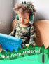Kids Headphones, Dinosaurs Wired Headsets for Boys & Girls, Built-in Mic & On/Over Ear HD Stereo for Online