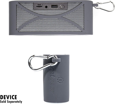 GETGEAR Player,MP3 Customized Silicone Cover for Antimi Bluetooth Speaker,FM Radio Player Stereo Portable Wireless