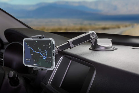 Scosche UH4WDEX2-SP Extendo Mount Car Phone Holder, Telescoping Adjustable Arm for Windshield/Dashboard