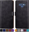 SUANPOT for Samsung Galaxy Note 9 - RFID Blocking Leather Wallet Case, Credit Card Holder, Flip Folio Book Phone case
