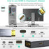 TECHTOBOX HDMI to DisplayPort Adapter 4K@60Hz, Active HDMI Male to DP Female Converter, Not Bidirectional