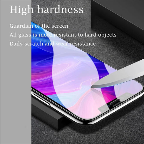 Phone Case for Cricket Outlast U680AC (6.80"), with 2 x Tempered Glass Screen Protector, Ultra-Thin Black Soft TPU