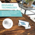 Cell Gel Wall Mount Phone Holder, Reusable Universal Phone Mount for Walls, Showers, Airplane Seats, Tile, Concrete,
