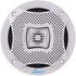 LANZAR Marine Speakers - 5.25 Inch 2 Way Water Resistant Audio System, 400 Watt Power, 1 Pair - AQ5CXW (White)