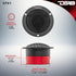 DS18 GTX1 1" Vc Die Cast Titanium Compression Neodymium Super Bullet Tweeter, 240 Watts, 4-Ohm