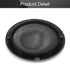 Fielect 2Pcs 5" Speaker Cover with Silver Metal Trim, Decorative Circle Woofer Guard, 8 Screws Included