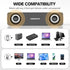 HEGMUXCO 10W 3.5mm Wired Stereo Speaker Compact PC Speakers for Desktop -, USB Powered, Audio Input, Laptop Expertly