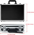 HUL 16in Two-Tone Aluminum Case, Customizable Pluck Foam Interior for Test Instruments, Cameras, Tools, and Accessories