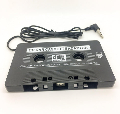 Master Cables Cassette 3.5mm MP3 Cassette Car Audio Adapter Universal Tape Adapter with AUX Cable Play Music from
