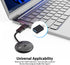 AMORNO PS5, 5.4 PS4/PS5/Switch USB-C Bluetooth Adapter for Bluetooth Audio Adapter for PC, Plug and Play, Wireless