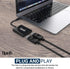 uptab USB C to DisplayPort Dual Monitor Adapter Hub - Dual 4K 60Hz Multi Monitors Splitter for Windows PC and macOS