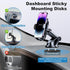 Dashboard Pad Mounting Disk for Suction Cup Phone Mount, Adhesive Disc Replacement for Cell Phone Car Mount - 73mm