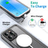 SPORTLINK Waterproof Case for iPhone 13 Pro, Built-in Screen Protector, Full Body Shockproof Dustproof IP68 Case (Black)