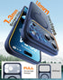 17 17 6.3 inch TOCOL for iPhone Pro Case, Compatible with Magsafe Charger, Full Camera Protection, Translucent Matte
