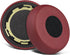 SOULWIT Earpads Replacement for Jabra Evolve 75 (75UC 75MS 75SE) Wireless Bluetooth Headset, Burgundy Ear Pads