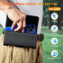 BECPLT Nylon Belt Holster Case Cell Phone Pouch Holder with Clip for iPhone 15 Pro Max 15 Plus 14 Pro Max Samsung