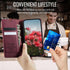Cracedily 17 17, Wallet Case for iPhone Leather Wallet Flip Cover with Card Holder, Kickstand, Magnetic Closure, RFID