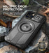 Dexnor 12 12 for iPhone & iPhone Pro Case with Slide Camera Cover & Adjustable Kickstand & Built-in Screen