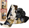 Art Tribute Vintage Camera Strap for All DSLR and Mirrorless Cameras, Black Crane Gold Foil Design