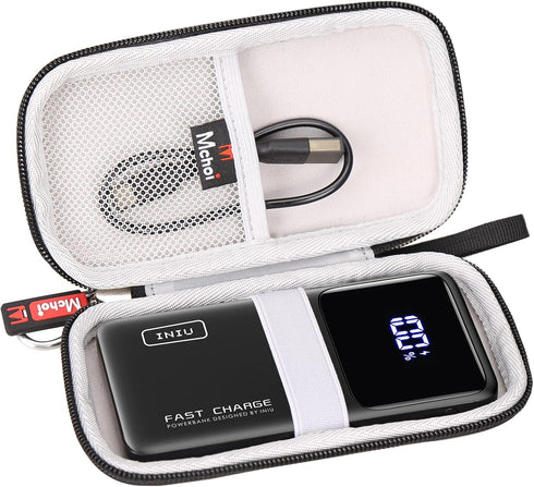 Mchoi Hard Case for INIU Portable Charger, Waterproof Shockproof Protective Case, Case Only