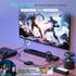 Adoreen 4 1 4 LPCM 2.0, PCM, Dolby, 5.1 Way Digital Optical Audio Splitter In Out Active Toslink SPDIF Fiber Optic