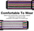 Witzon Elastic Bands for Fitbit Versa 2 / Versa / Lite, Soft Loop Nylon Fabric Replacement Straps, Colorful
