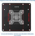 VIVO Steel VESA TV and Monitor Mount Adapter Plate for Screens 23" to 42", VESA up to 200x200mm