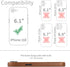 Dockem 17e, 16e, Genuine Leather Case for iPhone iPhone Compatible with MagSafe (MSGL, Brown)
