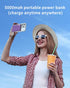 Wireless Portable Charger 5000mAh, Slim Magnetic Power Bank, Mag-Safe Battery Pack Travel Charger for iPhone 15 14 13