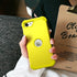 IDweel iPhone SE 2020/2022 Case, 3-in-1 Heavy Duty Slim Fit, Shock Absorption, Soft Silicone Bumper, Yellow.