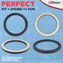 Atrend Universal MDF Spacer for 12 Inch Speaker or Sub, Adds 3/4" To Depth, Charcoal