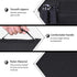 co2CREA Hard Case for BolaButty X-GO C27C - Replacement for IPX5 Waterproof Bluetooth Speaker (Black)
