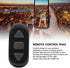 Bluetooth Remote Control Page Turner, Phone Remote Control Ring, Click Like Selfie Device for Phone Novel Watch TV Turn Page Remote Controller for iOS, for Android (Black)