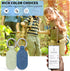 2 Pack Waterproof Case for Samsung Galaxy SmartTag2, TUDIOW Full Protective Silicone Anti-Lost Cover for Keys Pets