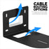 PTZ Camera Wall Mount Bracket, Compatible with HuddleCam, Sony, AVIPAS, Universal Holder Shelf by Brainwavz