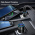 USB C Car Charger, 30W Fast Phone Charger Adapter with 3FT USB C to USB C Cable for iPhone 15/15 Pro/Plus/Samsung