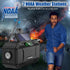 Portable Emergency Weather Radio with Waterproof Bluetooth Speaker, Hand Crank Solar Rechargeable, 5000mAh Charger,