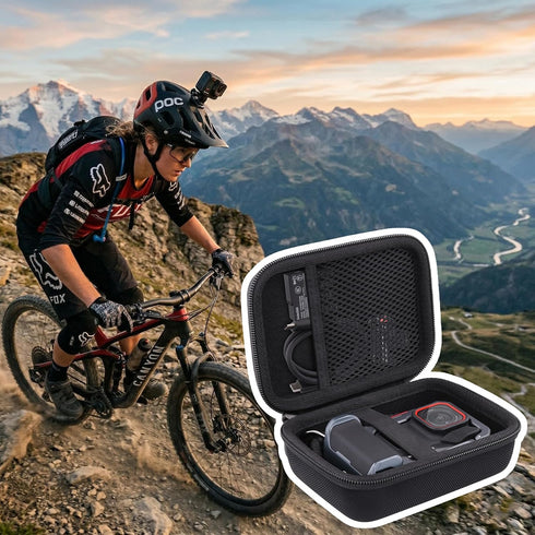 Baval Insta360 2 Camera Case Compatible with Ace Pro Waterproof Action Camera(Small Case)