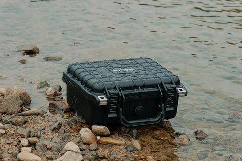 MEIJIA Portable All Weather IP67 Waterproof Protective Case, Hard Camera Case with Customizable Foam, Fit for Drones,