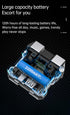 Wireless Bluetooth Earbuds, Bluetooth 5.3 IPX7 Waterproof Touch Control Earphones in-Ear Deep Bass with Built-in Mic