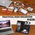 Gifts for Men Wood Phone Docking Station, Nightstand Organizer, Cell Phone Stand, Watch Holder, Desk Organizer