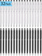 32 Pieces Stylus Pen for Touch Screens - 2 in 1 Universal Ballpoint Fine Tip Metal Pens, Black Ink for Most Capacitive