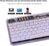 Wireless Bluetooth Keyboard for iPad, 10" Round Keys Mini Keyboard, Ultra-Slim Rechargeable for iPad (Light Pink)