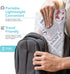 Foto&Tech Flexible Magic Cloth Wrapper, Anti-Scratch Camera Lens Book Wrap Travel Case, Compatible with DSLR Camera Lens