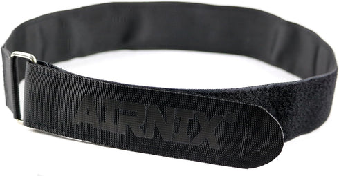 4pc 36" x 2" Nylon Webbing Hook and Loop Cinch Straps - Reusable Fastening with Metal Buckle